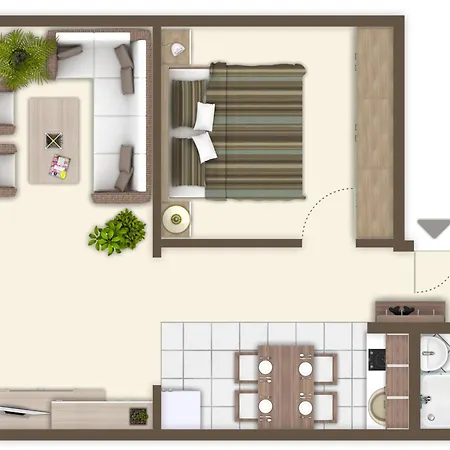 Appartement Achtern Diek 2-27